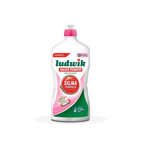 Ludwik MAXX POWER płyn do mycia naczyń granat z werbeną 725 g