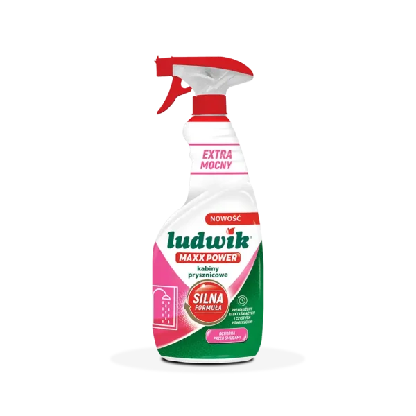 Ludwik MAXX POWER spray do kabiny prysznicowej 600 ml
