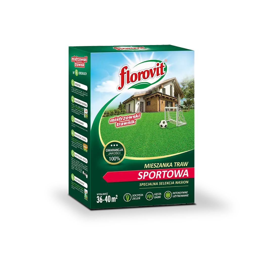 Florovit mieszanka traw sportowa 0,9kg